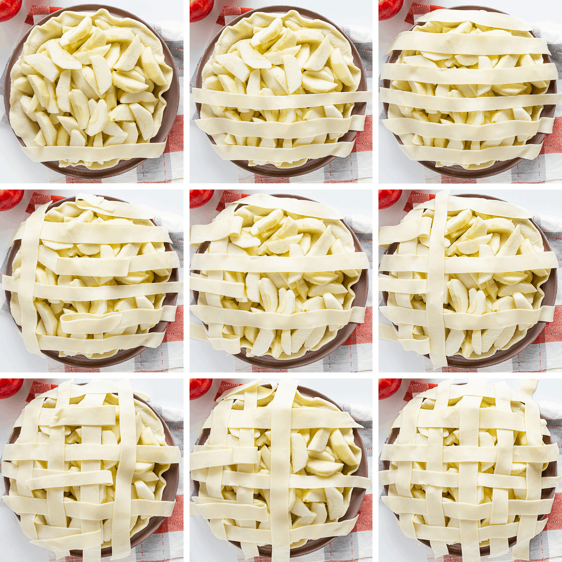 如何让一个晶格派皮焦糖苹果派吗