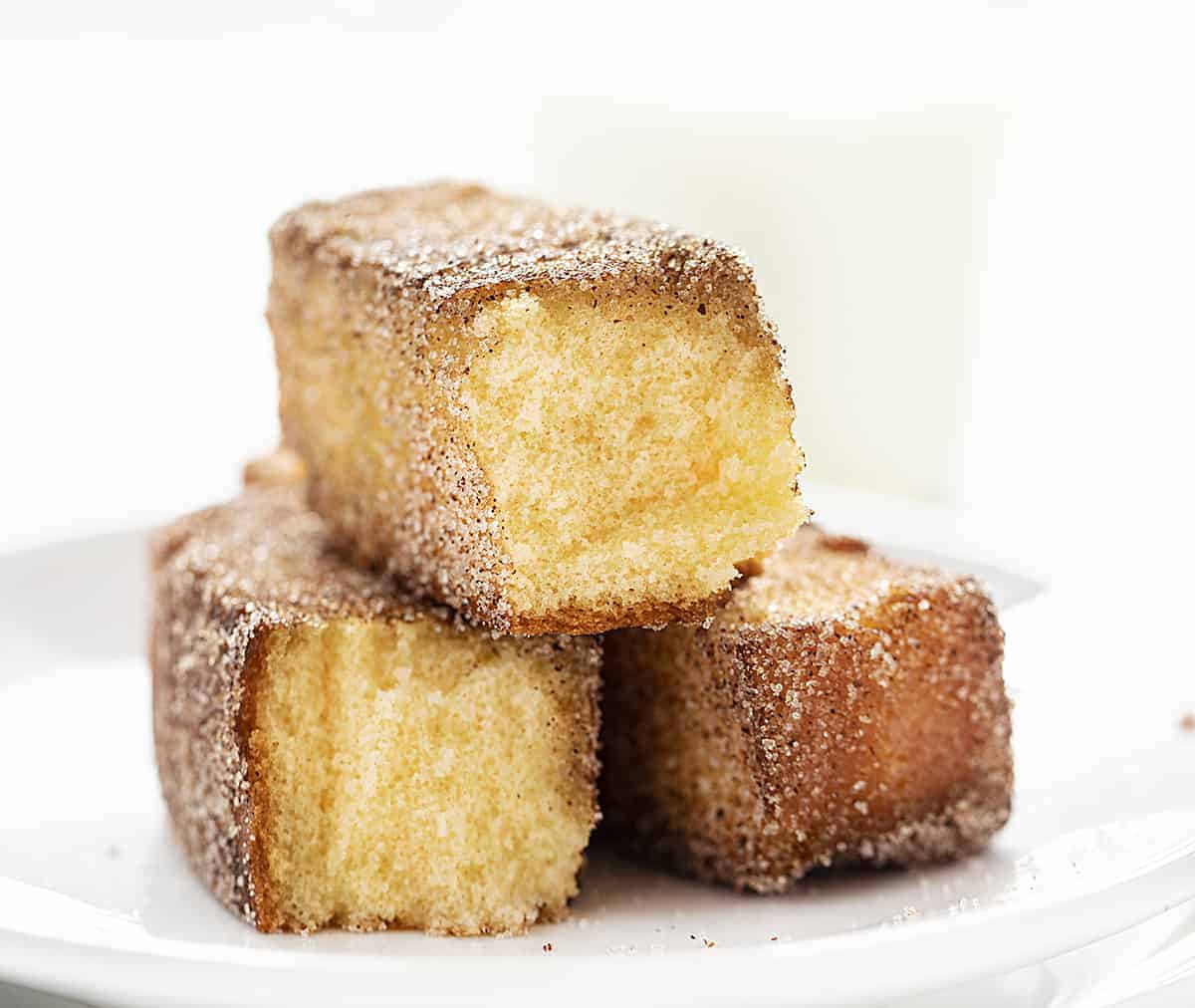 碎炸苹果香料蛋糕棒