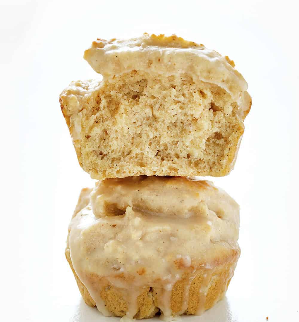 堆叠南瓜香料甜甜圈松饼