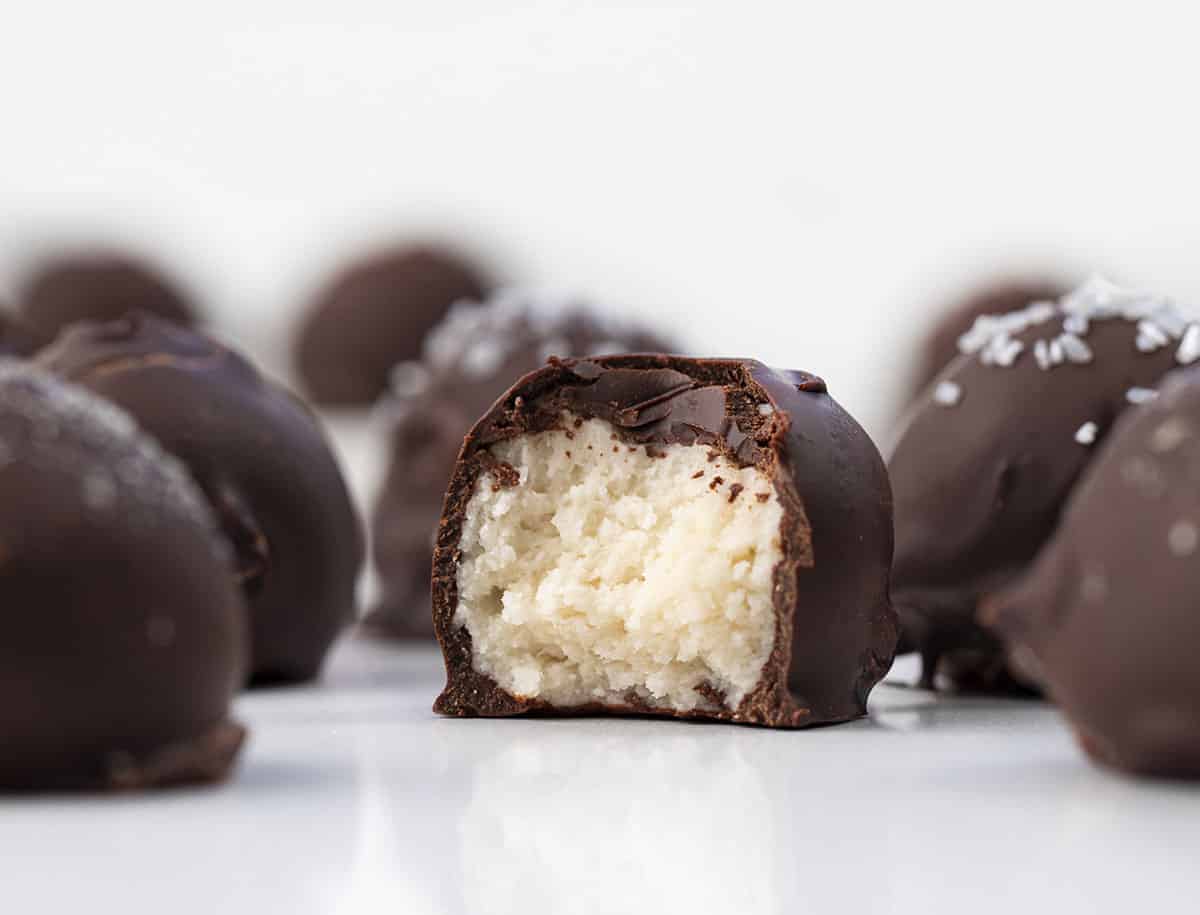 一个奶油糖果到