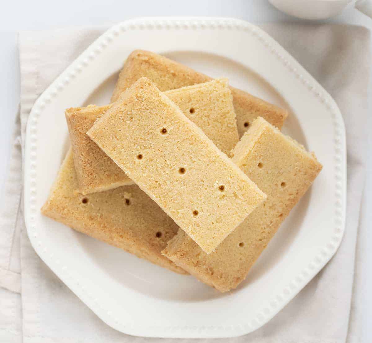 头顶上最好的酥饼饼干