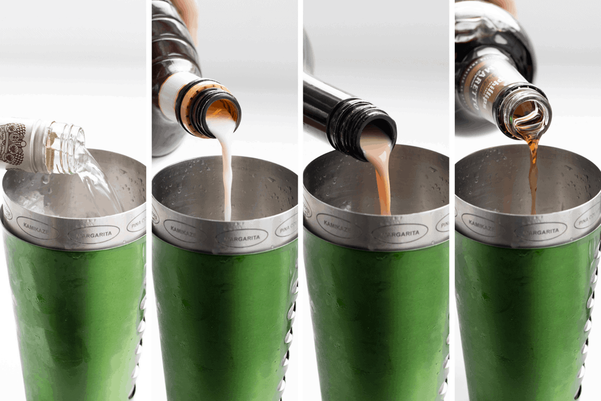 倒酒精为士力架瓶鸡尾酒配方