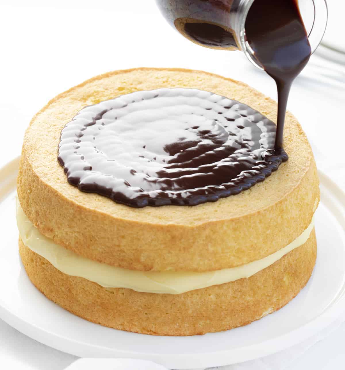 巧克力在波士顿奶油派