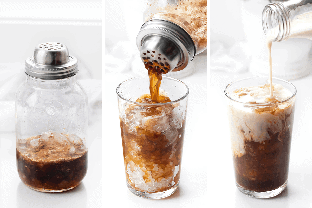 如何制作星巴克冰红糖燕麦牛奶浓缩咖啡