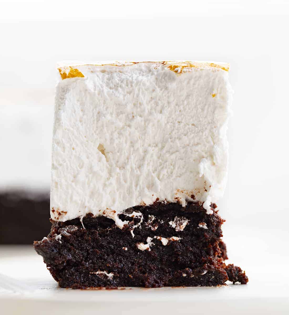 烤棉花糖布朗尼