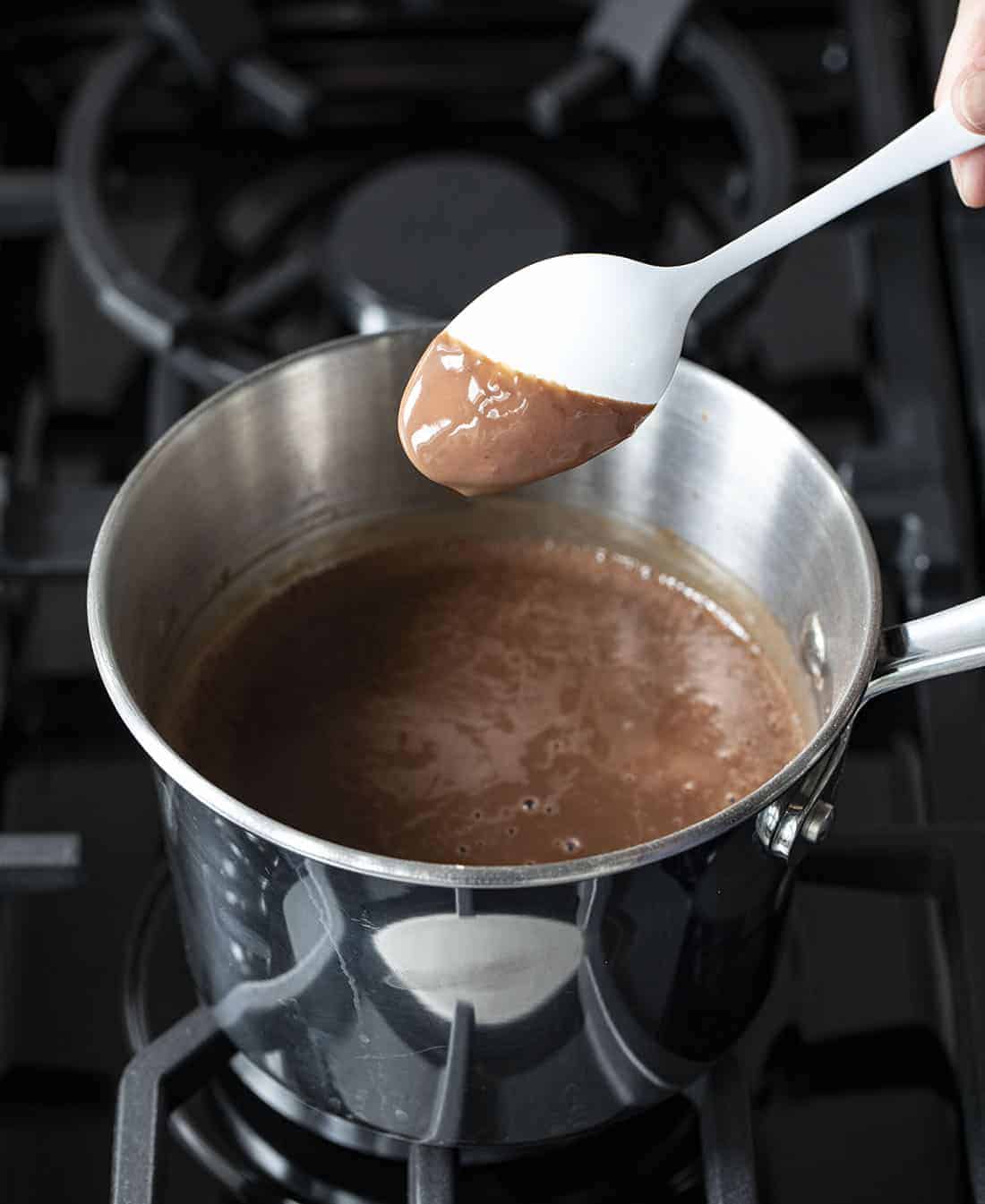 如何自制巧克力布丁