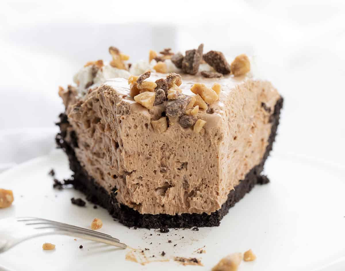 希思块巧克力饼咬了