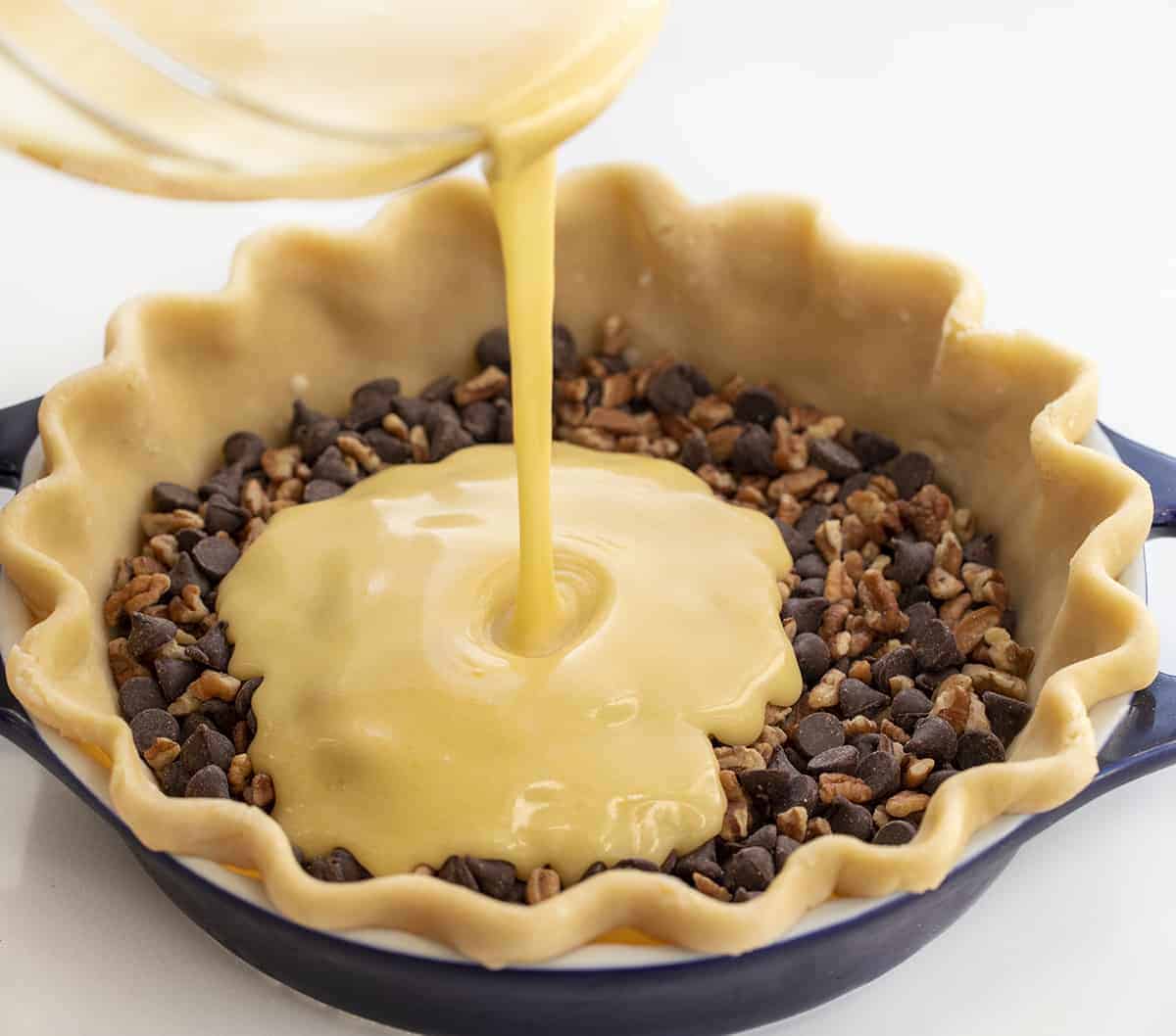 做巧克力山核桃派