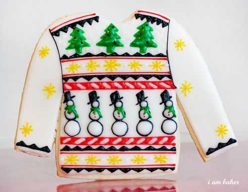 丑陋的圣诞毛衣饼干!# uglysweatercookies